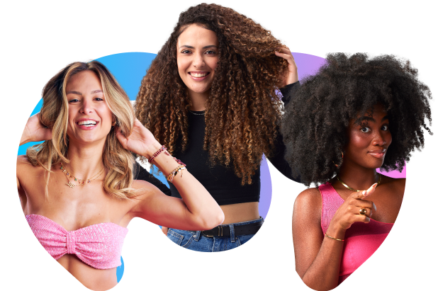 Embaixadoras da Salonline dentro do Icone Migs